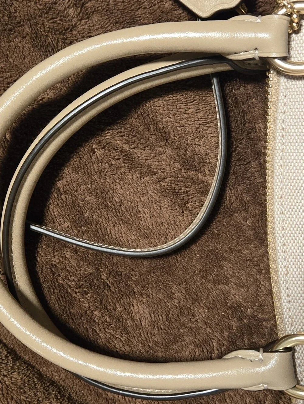 Coach Badge Jacquard Elise Satchel
